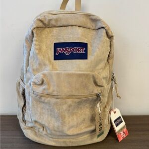 Jansport - Tan Corduroy Kids Backpack